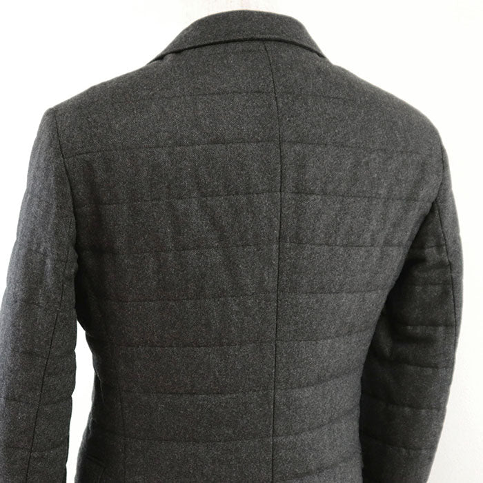 HUGO BOSS Other outerwear [Outer material] 53% wool, 14% nylon [Lining] 100% nylon [Sleeve lining] 100% rayon gray mens 46 Used Authentic