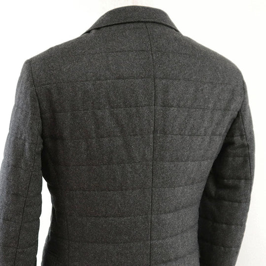 HUGO BOSS Other outerwear [Outer material] 53% wool, 14% nylon [Lining] 100% nylon [Sleeve lining] 100% rayon gray mens 46 Used Authentic