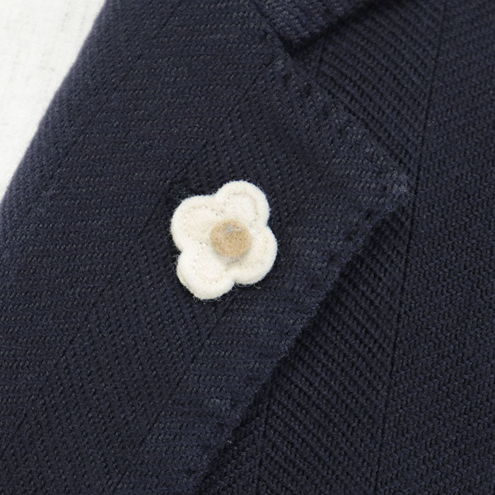 LARDINI coat [Outer fabric] 56% wool, 44% cotton [Sleeve lining] 100% polyester Navy mens 54 Used Authentic