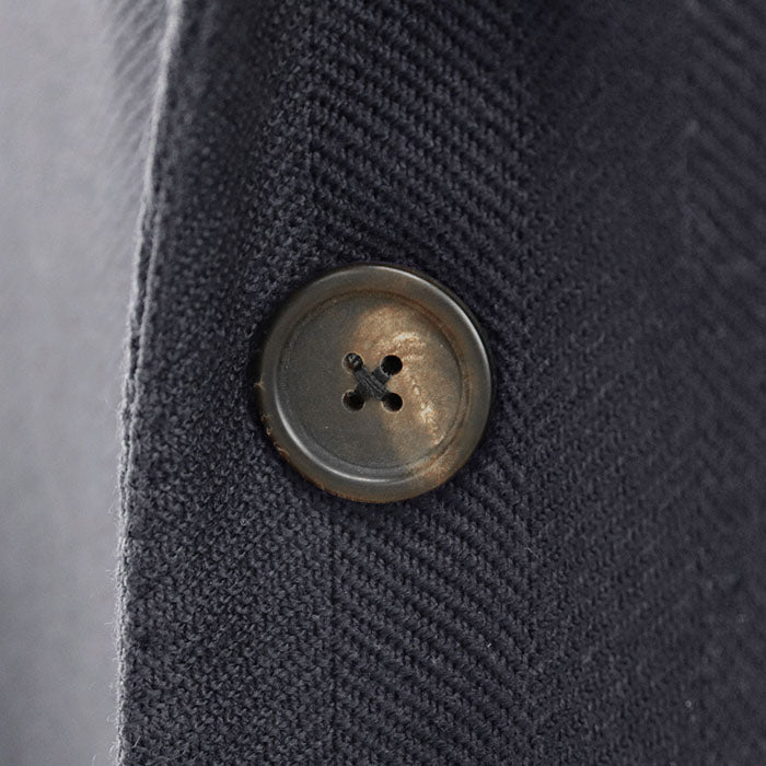 LARDINI coat [Outer fabric] 56% wool, 44% cotton [Sleeve lining] 100% polyester Navy mens 54 Used Authentic