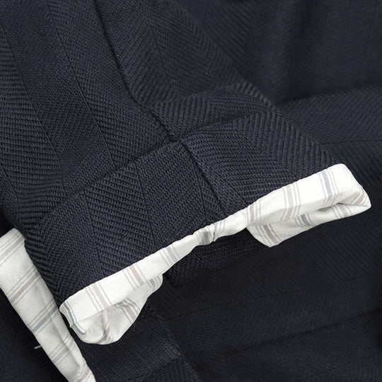 LARDINI coat [Outer fabric] 56% wool, 44% cotton [Sleeve lining] 100% polyester Navy mens 54 Used Authentic