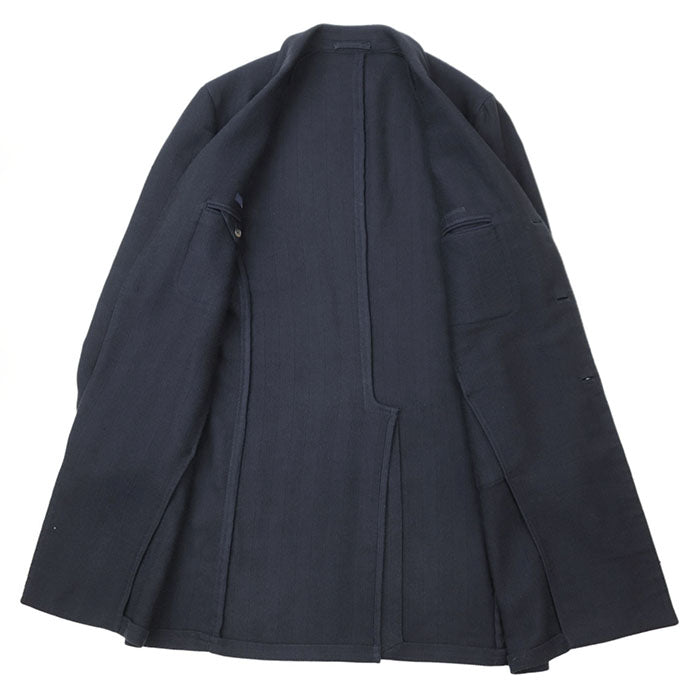 LARDINI coat [Outer fabric] 56% wool, 44% cotton [Sleeve lining] 100% polyester Navy mens 54 Used Authentic