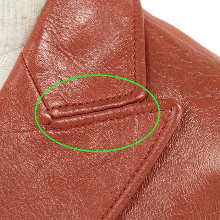 GUCCI Other outerwear [Outer material] 100% sheep leather [Lining] 100% cupra Brown 36