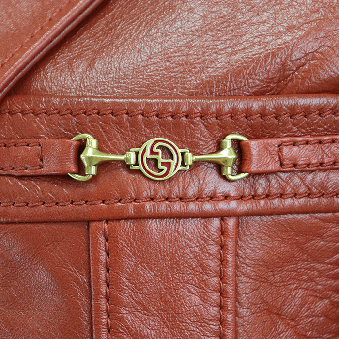 GUCCI Other outerwear [Outer material] 100% sheep leather [Lining] 100% cupra Brown 36