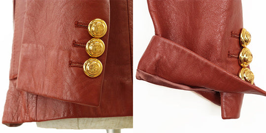 GUCCI Other outerwear [Outer material] 100% sheep leather [Lining] 100% cupra Brown 36