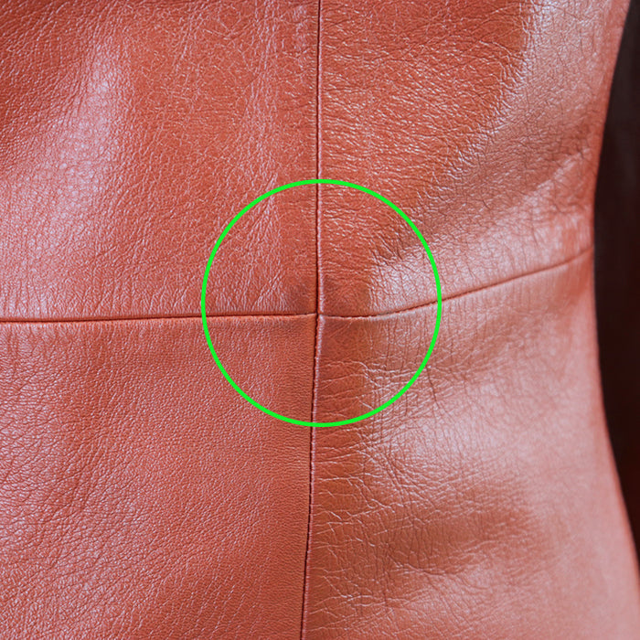 GUCCI Other outerwear [Outer material] 100% sheep leather [Lining] 100% cupra Brown 36