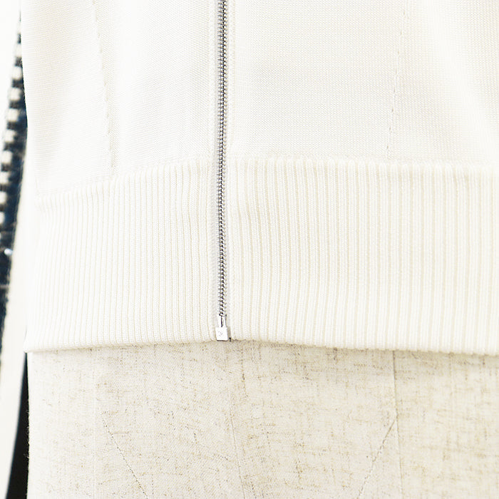 CHANEL Other outerwear 91% viscose, 7% polyamide Ivory, Multicolor P74166 Women 38 Used Authentic