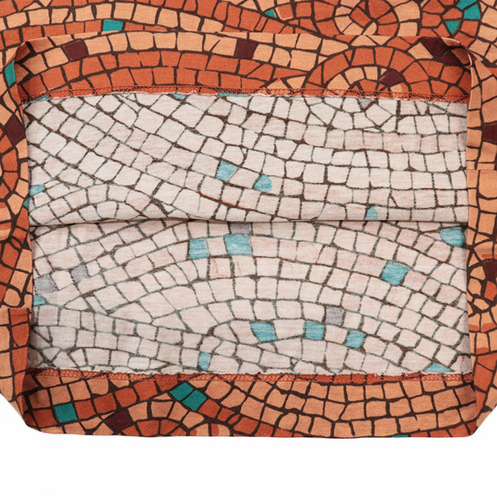 HERMES one piece [Outer material] 100% cotton Brown Women S Used Authentic