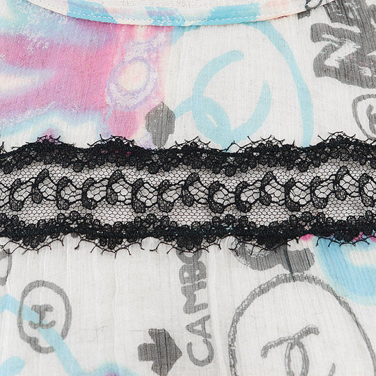 CHANEL ensemble silk multicolor 07C P30176 38