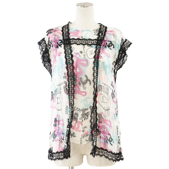 CHANEL ensemble silk multicolor 07C P30176 38