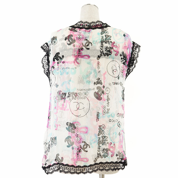 CHANEL ensemble silk multicolor 07C P30176 38