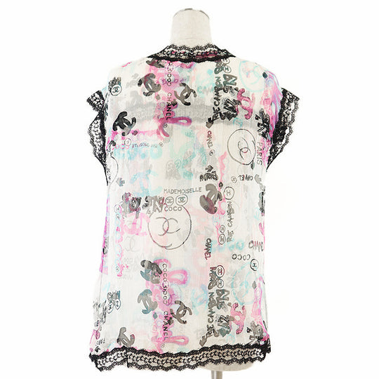 CHANEL ensemble silk multicolor 07C P30176 38