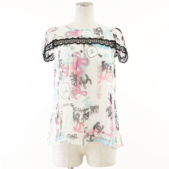 CHANEL ensemble silk multicolor 07C P30176 38