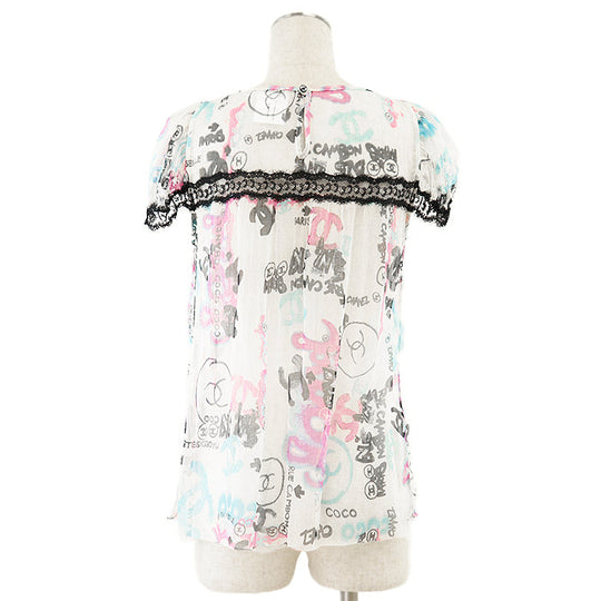 CHANEL ensemble silk multicolor 07C P30176 38