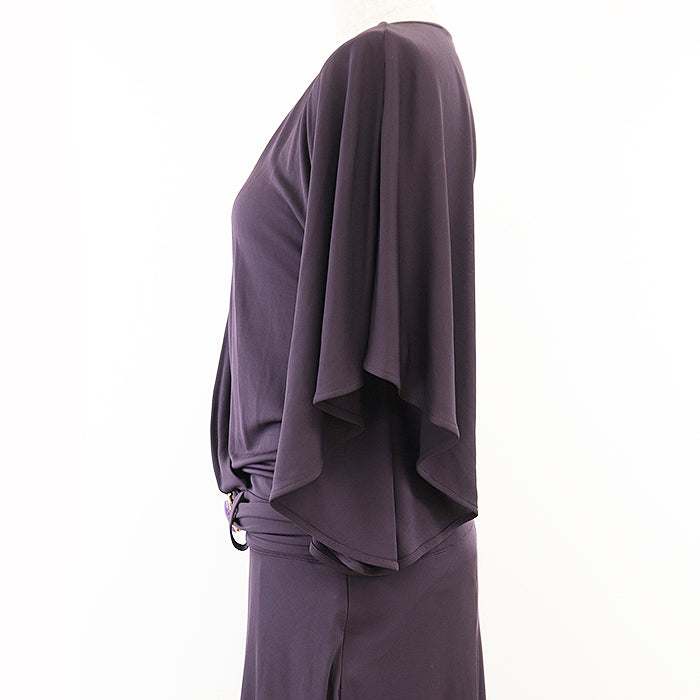 GUCCI one piece [Outer material] 100% rayon [Lining] 65% acetate, 35% nylon purple 219123 X6172 S