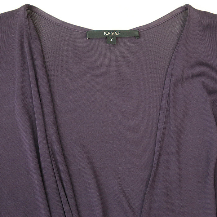 GUCCI one piece [Outer material] 100% rayon [Lining] 65% acetate, 35% nylon purple 219123 X6172 S