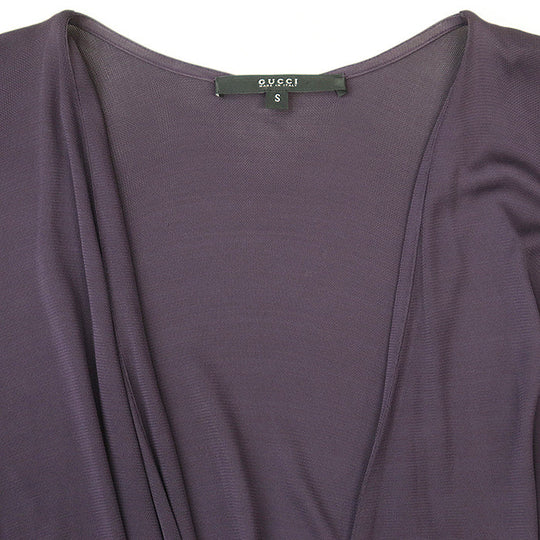 GUCCI one piece [Outer material] 100% rayon [Lining] 65% acetate, 35% nylon purple 219123 X6172 S