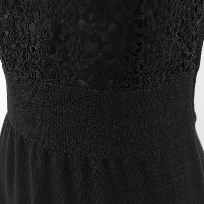Valentino one piece [Outer material] 100% wool [Lining] 100% polyester black Women 40 Used Authentic
