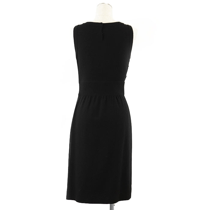 Valentino one piece [Outer material] 100% wool [Lining] 100% polyester black Women 40 Used Authentic