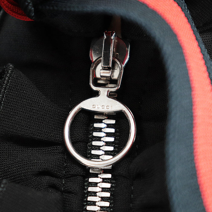 GUCCI one piece 75% rayon, 17% nylon Black, Red 457032 Women S Used Authentic