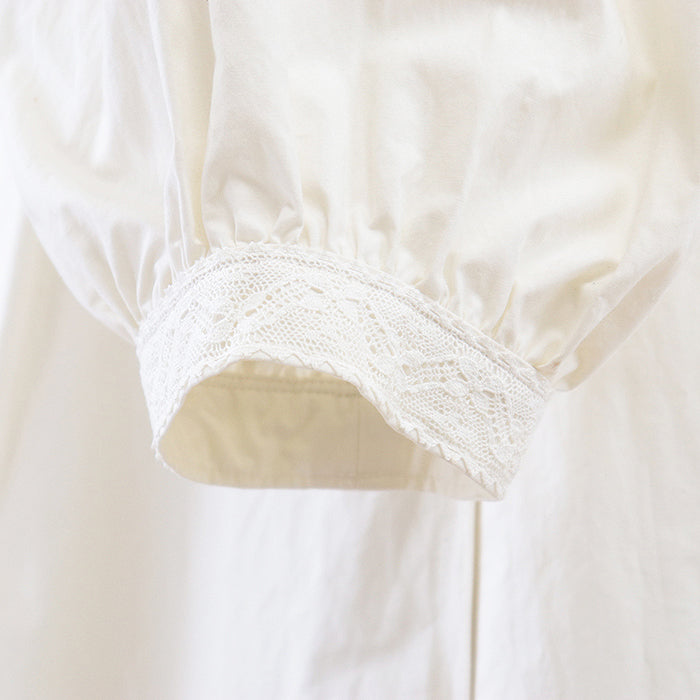 PINK HOUSE one piece cotton 100% off white A2111FBY365 Women ƒtƒŠ�[ Used Authentic