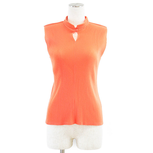 PLEATS PLEASE Cut 100% polyester% Orange PP03FK303 Women 3 Used Authentic