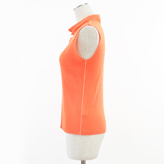 PLEATS PLEASE Cut 100% polyester% Orange PP03FK303 Women 3 Used Authentic