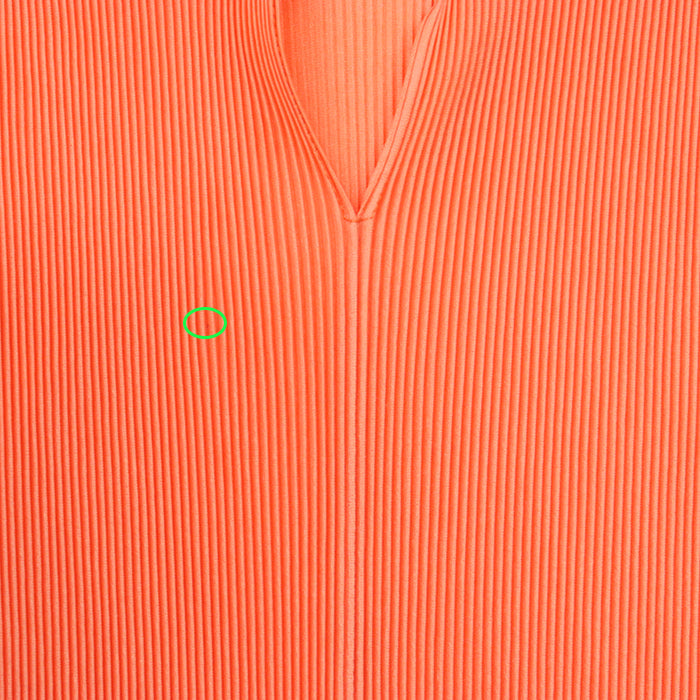 PLEATS PLEASE Cut 100% polyester% Orange PP03FK303 Women 3 Used Authentic