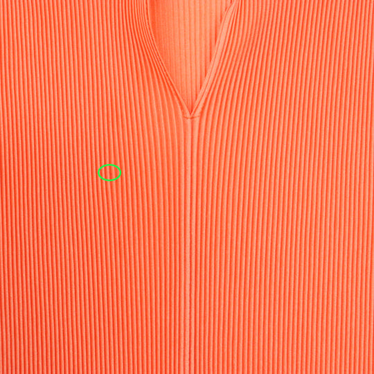 PLEATS PLEASE Cut 100% polyester% Orange PP03FK303 Women 3 Used Authentic
