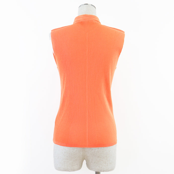 PLEATS PLEASE Cut 100% polyester% Orange PP03FK303 Women 3 Used Authentic