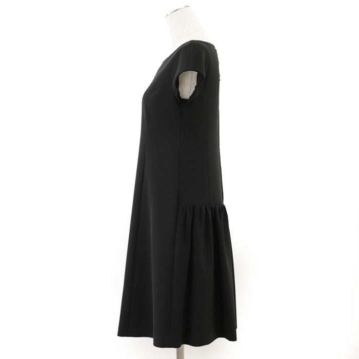 FOXEY one piece [Outer material] 86% polyester, 14% polyurethane [Lining] 100% polyester black Women 38 Used Authentic