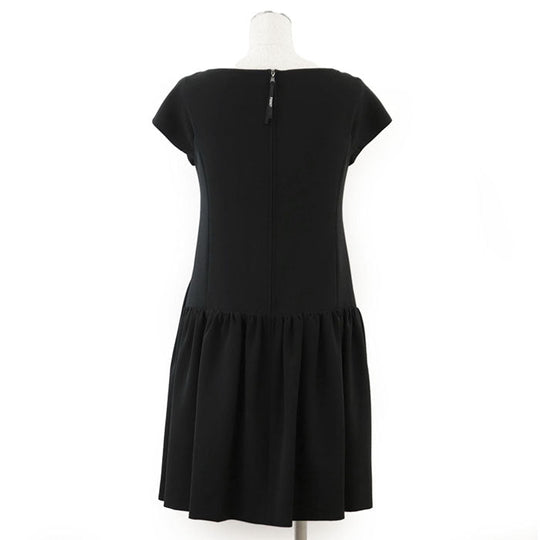FOXEY one piece [Outer material] 86% polyester, 14% polyurethane [Lining] 100% polyester black Women 38 Used Authentic