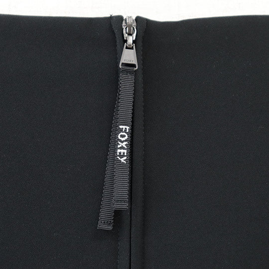 FOXEY one piece [Outer material] 86% polyester, 14% polyurethane [Lining] 100% polyester black Women 38 Used Authentic