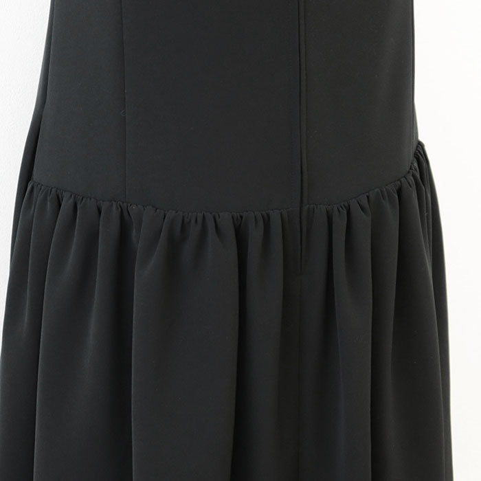 FOXEY one piece [Outer material] 86% polyester, 14% polyurethane [Lining] 100% polyester black Women 38 Used Authentic