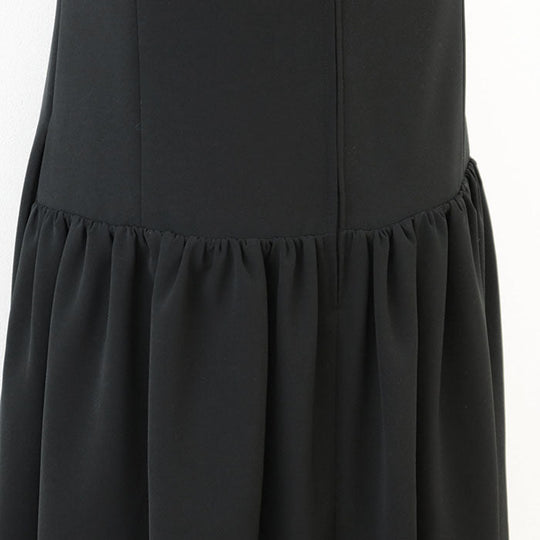 FOXEY one piece [Outer material] 86% polyester, 14% polyurethane [Lining] 100% polyester black Women 38 Used Authentic