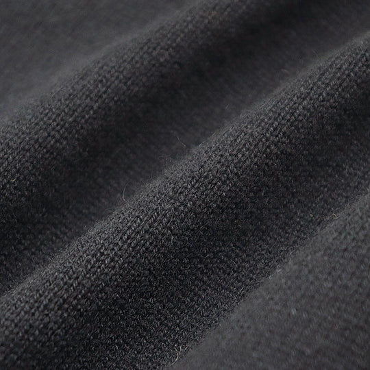 CHANEL one piece [Outer material] 100% cashmere Navy Women 38 Used Authentic