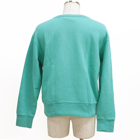 GUCCI sweat [Outer material] 100% cotton Turquoise XS