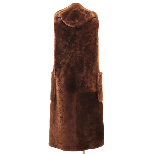 ADORE coat 531-6259804 sheep leather Brown Women 38 Used Authentic