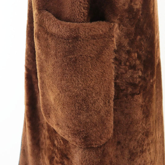 ADORE coat 531-6259804 sheep leather Brown Women 38 Used Authentic