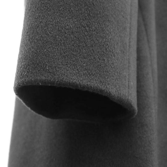 Emporio Armani coat [Outer fabric] 48% virgin wool, 24% polyester; [Lining] 68% acetate, 32% polyester; [Other fabric] 90% polyamide, 10% elastane gray 41LC60 mens 48 Used Authentic
