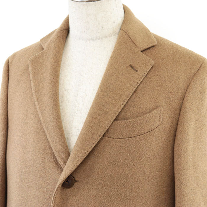 LARDINI coat wool Camel 50