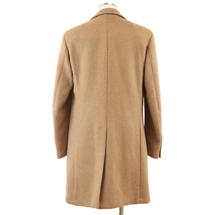 LARDINI coat wool Camel 50
