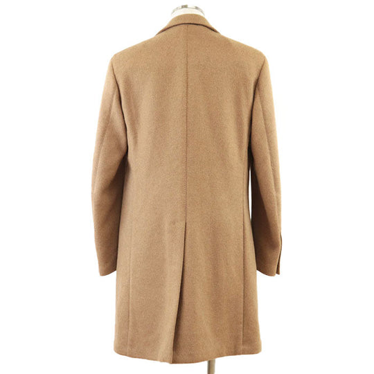 LARDINI coat wool Camel 50