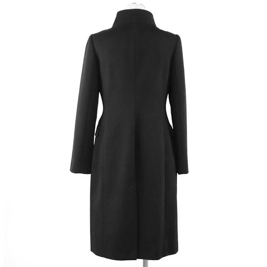 Valentino coat [Outer material] 100% cashmere [Lining] 61% nylon, 39% silk black Women 42 Used Authentic