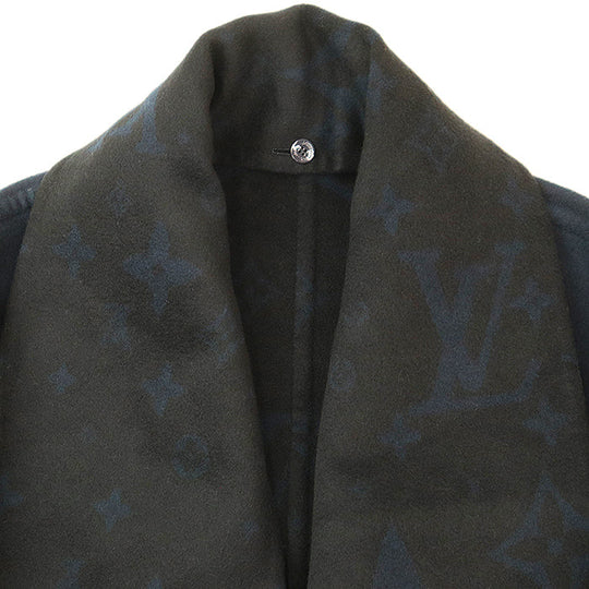 LOUIS VUITTON coat [Outer material] 99% wool, 1% silk [Lining] 100% cupra Navy, Black RM241Q TSY HQC40E mens 52 Used Authentic