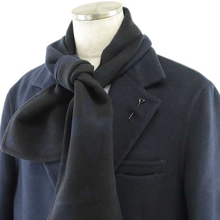 LOUIS VUITTON coat [Outer material] 99% wool, 1% silk [Lining] 100% cupra Navy, Black RM241Q TSY HQC40E mens 52 Used Authentic