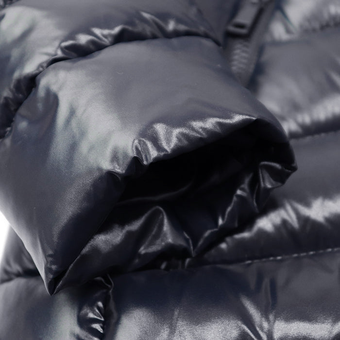 MONCLER coat [Outer material] 100% nylon [Lining] 100% nylon [Filling] 90% down, 10% feather Navy Women 1 Used Authentic