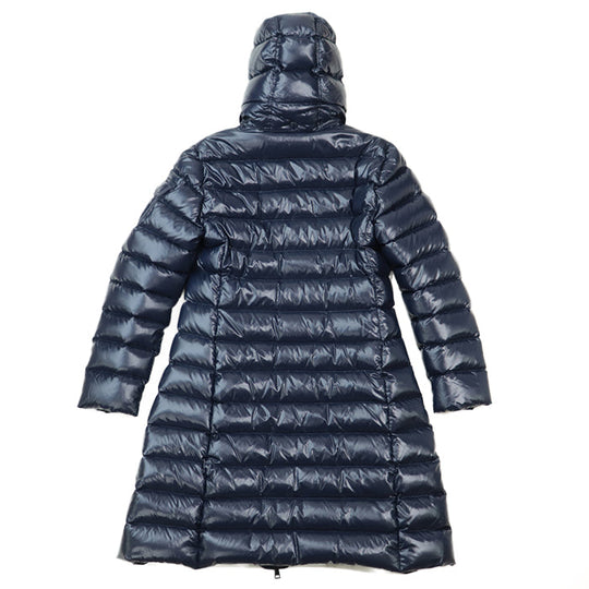 MONCLER coat [Outer material] 100% nylon [Lining] 100% nylon [Filling] 90% down, 10% feather Navy Women 1 Used Authentic