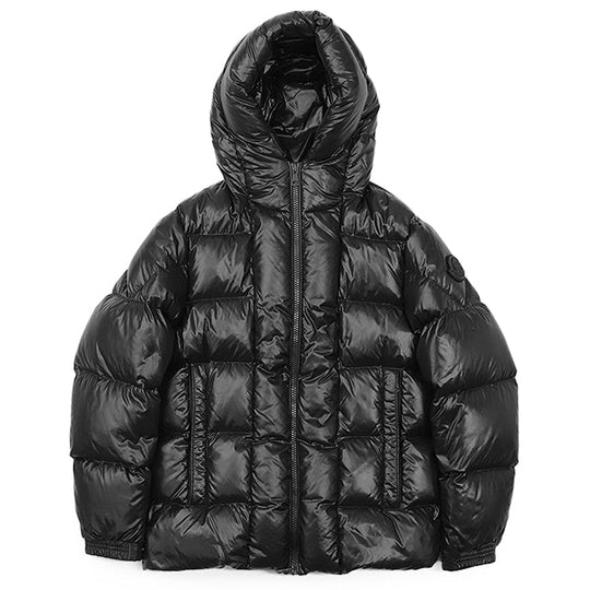 MONCLER Down jacket 100% nylon [Filling] 90% down, 10% feather black mens 2 Used Authentic