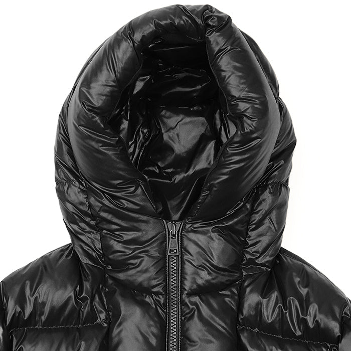 MONCLER Down jacket 100% nylon [Filling] 90% down, 10% feather black mens 2 Used Authentic